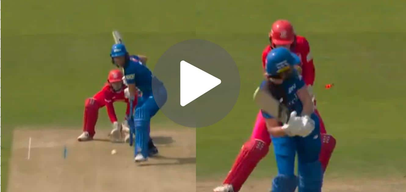 [Watch] Meg Lanning 'Shell Shocked' As Freya Davies' In-Swinger Knocks Her Stumps